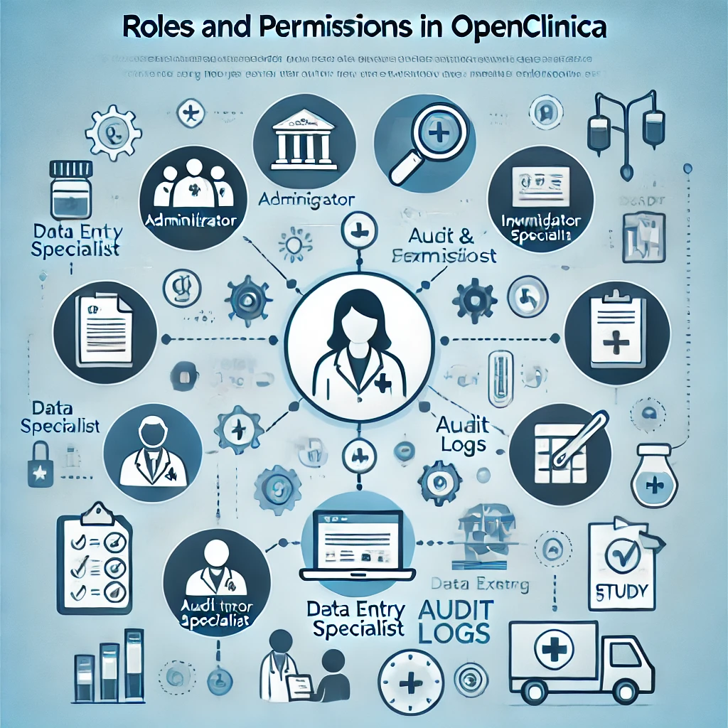 Roles y permisos en OpenClinica