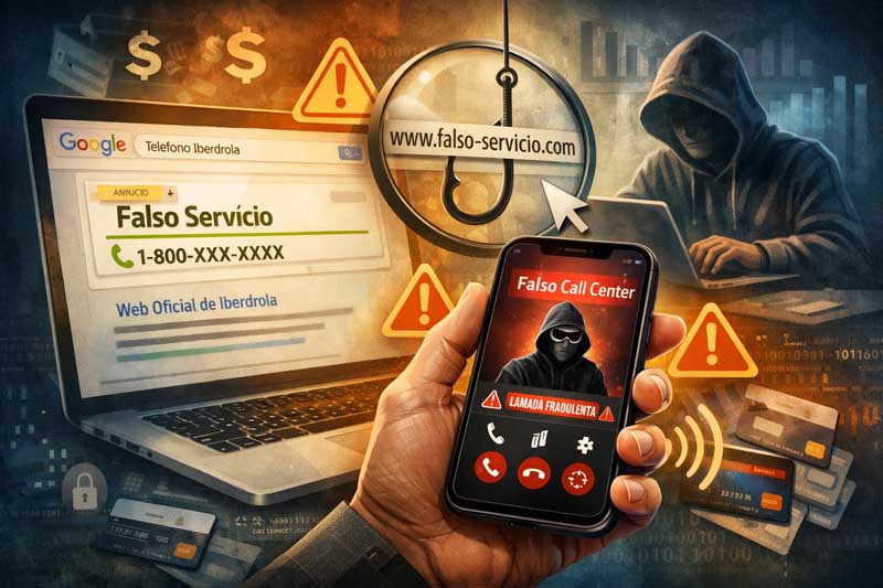 Imagen falso servicio